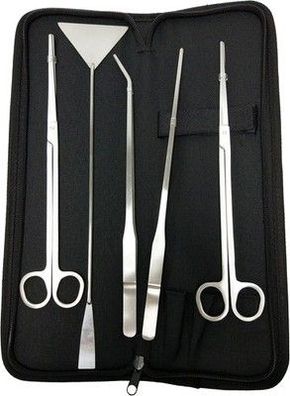 Signstek Aquarium Aquascaping Set, 5-in-1 Aquarium Tool, Pinzette und Schere