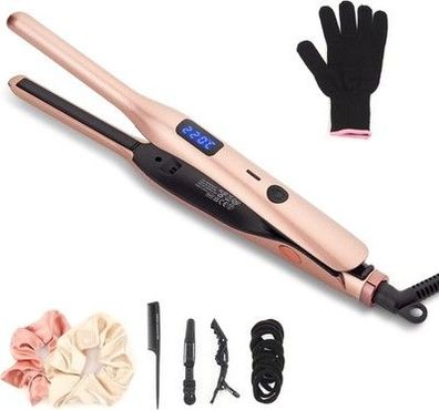 Mini Glätteisen, Haarglätter Glätteisen Professioneller kurzes Haar, 100-220°C