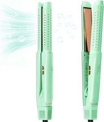 SUNMAY 2-in-1 Airflow Glätteisen Locken & Glätten 360° Airflow Titan Haarglätter