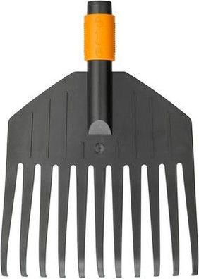 Fiskars Laubbesen, Werkzeug-Kopf, Klein, 11 Zinken, Breite: 21,3 cm, Garten