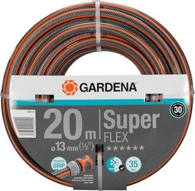 Gardena Premium SuperFLEX Schlauch 13 mm (1/2 Zoll), 20 m: Gartenschlauch PVC