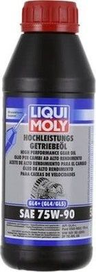 LIQUI MOLY Hochleistungs-Getriebeöl (GL4 + ) SAE 75W-90 | 500 ml | Getriebeöl