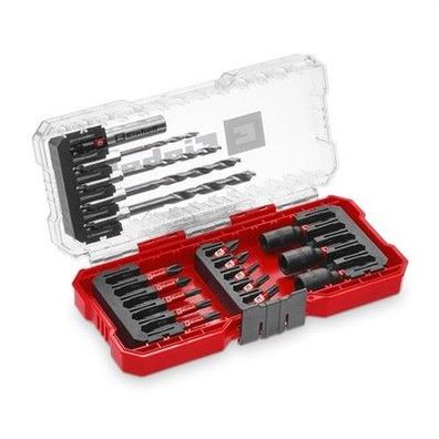 Original Einhell S-CASE 18-tlg. schlagfestes Zubehör-Set (25-mm-Bits) Zubehör