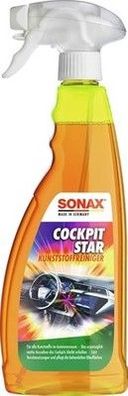 SONAX CockpitStar (750 ml) Cockpitreiniger für alle Kunststoffteile im Auto