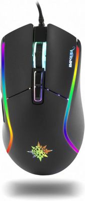 Inca IMG-GT16 PRO Optisch Gaming Maus 6400 DPI RGB-Logo-Effekt