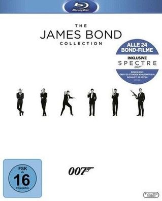 James Bond - Collection 2016 [Blu-ray] Actionfilm, Kriminalromane und Mystery