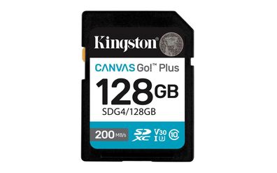 Kingston Technology Canvas Go! Plus 128GB SDXC Canvas Go Plus Gen4 200MB/s C10 UHS-I