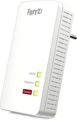 FRITZ!Powerline 1260 Single-Adapter (1.200 MBit/s, WLAN-Access Point, deutsch)