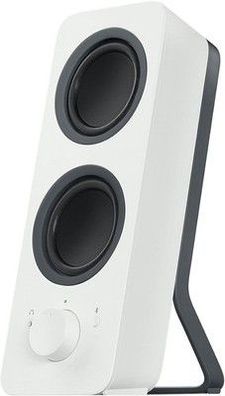 Logitech Z207 Kabelloser PC-Lautsprecher, Bluetooth, Stereo Sound, 10 Watt, weiß