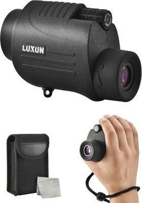 LUXUN Monokular 8x30 Fernglas Mini Monokular, IPX7 Wasserdicht, BaK-4 Glas
