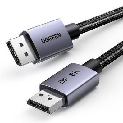 UGREEN 3M 8K Displayport Kabel 1.4 8K 60Hz 4K 240Hz VESA Aluminium