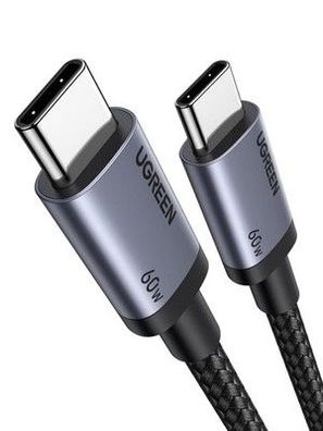 UGREEN 3Meter 60W USB C auf USB C Kabel PD 3.0 USB C Ladekabel Kabel für Handy