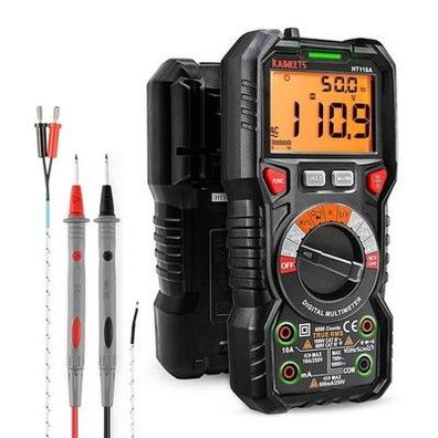 Digital Multimeter AC/ DC, Strommessgerät True RMS Auto-Range, 6000 Zählungen