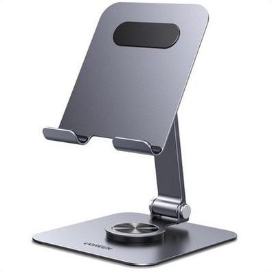 UGREEN Tablet Ständer 360° Drehbar Tablet Halterung Tisch Verstellbar, 4-13 Zoll