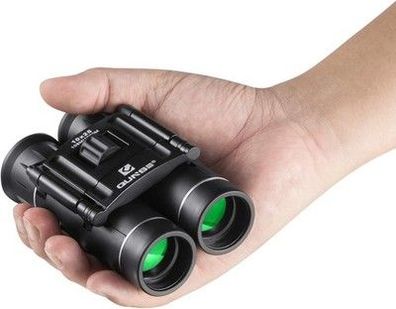 QUNSE Fernglas 10x25 Kleines Fernglas Kompakt Wasserdicht Feldstecher für Kinder