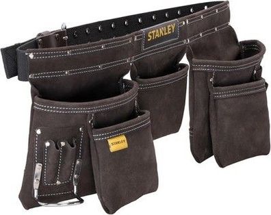 Stanley Werkzeugschürze STST1-80113 (aus hochwertigem Büffelleder 62 x 9 x 26cm)