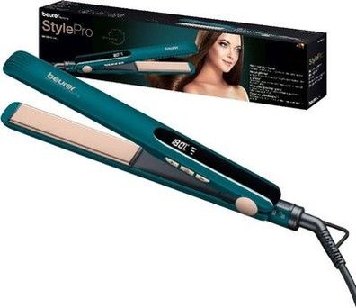 Beurer HS 50 Ocean Haarglätter Glätteisen Keramik-Keratin-Beschichtung 120-220°C