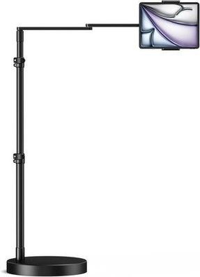 Elitehood Verstellbarer iPad Bodenständer mit Schwerlast-Standfuß, 61cm, 4.7-13"