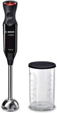 Bosch Stabmixer ErgoMixx MS6CB6110, Edelstahl-Mixfuß, Mix- und Messbecher, 1000W