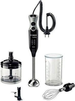 Bosch Stabmixer ErgoMixx MSM67170, Edelstahl-Mixfuß, 12 Stufen plus Turbostufe