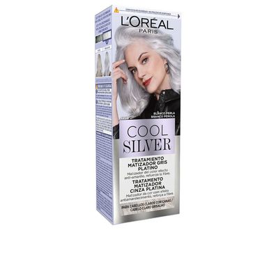 L'Oréal COOL SILVER Platingrau Tönungsbehandlung #Pearl White 1 u