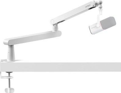 IXTECH Mikrofonarm Verstellbarer 360° drehbarer Mikrofonständer Low Profile Mic