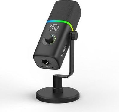 IXTECH Gaming USB Mikrofon für PC, Geräuschunterdrückung, Kondensator-Mikrofon