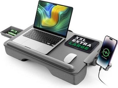 SAIJI Laptopkissen Laptop Ständer Bett, Stabil Laptop Kissen, bis zu 17", Tisch