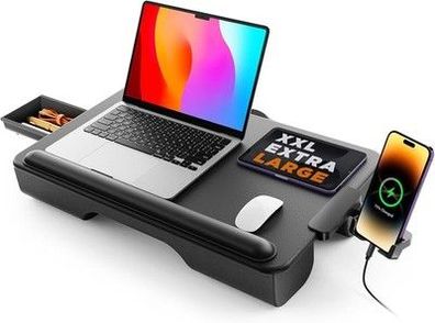SAIJI Laptopkissen, Laptop Ständer Bett, Stabil Laptop Kissen, Sofa, Bett, Tisch