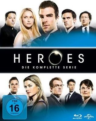 Heroes - Gesamtbox/Season 1-4 [Blu-ray] TV-Serien, Deutsch, Englisch
