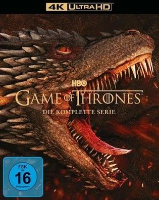 Game Of Thrones - TV Box Set (4K Ultra-HD) [Blu-ray] TV-Serie Fantasy