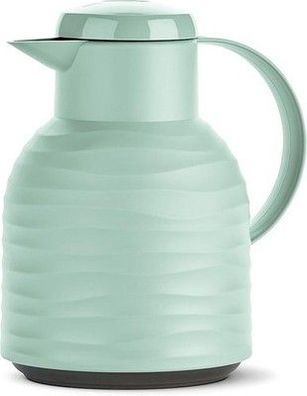 Emsa N40108 Samba Wave Isolierkanne | 1,0 Liter | Quick-Press Kunststoff, Kanne