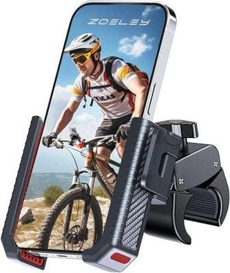Zoeley Handyhalterung Fahrrad, Handyhalterung Motorrad Anti Rutsch 4.5-7 Zoll