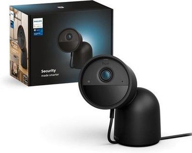 Philips Hue Secure kabelgebundene Smart Home Überwachungs-Kamera, Full HD, App