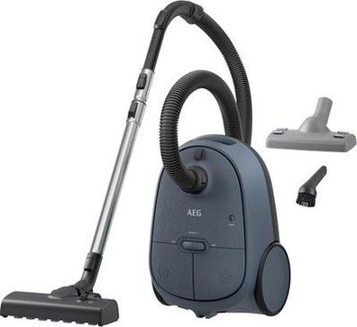 AEG CLEAN 6000 Staubsauger mit Beutel, 12 m Aktionsradius, 850W, Blau, AB61C2DBS