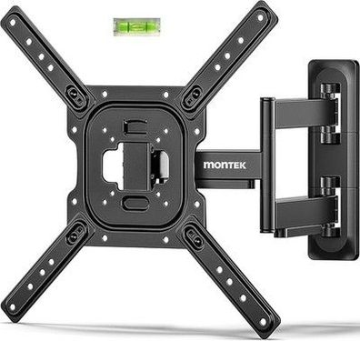 MonTEK TV Wandhalterung 23-65 Zoll Flach & Curved Monitor bis 35kg Halterung