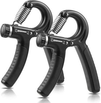 Niyikow 2er Set Handtrainer Unterarmtrainer, Einstellbarer Widerstand 10-60kg