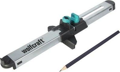 Wolfcraft Laminat-Einpasser I 6952000 I Zum Exakten Ausmessen, Werkzeug Zubehör
