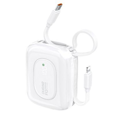 Dudao K32 Powerbank 10000 mAh 22,5 W mit integriertem USB-C und Kompatibel mit