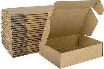 Horlimer 25 Stück Versandkarton Klein Karton Box, 17,8x12,7x5,1 cm aus Wellpappe