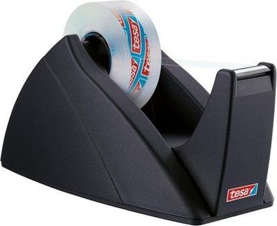 Tesa Easy Cut Tischabroller - Nachfüllbarer, Klebeband-Spender bis 33 m x 19 mm