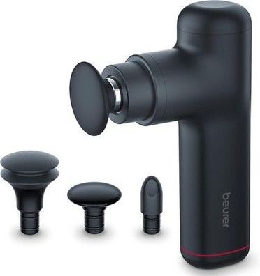 Beurer MG 79 Massage Gun Sensitive, kompakte Massagepistole mit 3 Aufsätzen