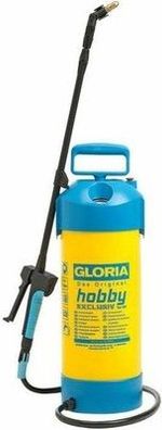 Gloria Drucksprühgerät hobby exclusiv 5L mit hochwertiger Ausstattung, Garten
