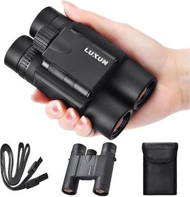 LUXUN 15x25 Fernglas für Erwachsene & Kinder, Klein leicht Binoculars FMC-Linse