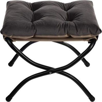 HollyHOME Fußhocker Klappbar Fußstütze, Faltbar Sitzhocker Metallbeinen Hocker