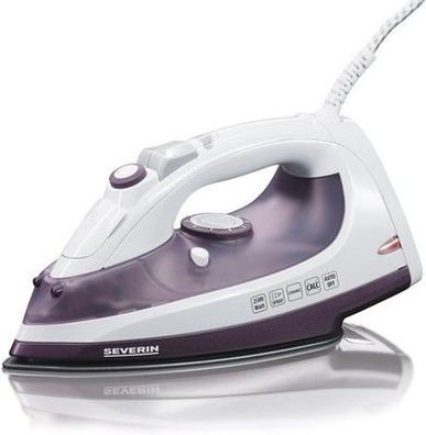Severin Dampfbügeleisen keramikbeschichteter Bügelsohle 2500W, 70g/min Dampfstoß