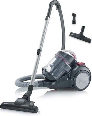 Severin Beutelloser Zyklon-Staubsauger, Bodenstaubsauger 800W 9 m Aktionsradius