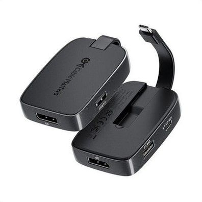 Cable Matters USB C Hub Display Port 1.4 klappbar, mit 4K 144 Hz/8K 60 Hz