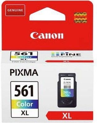 Canon Originaltinte CL-561XL, XL, Farbe, Recyclebare Verpackung, Tintenpatrone