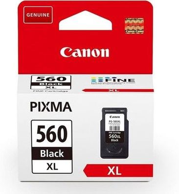 Canon Tinte - PG-560XL Original Drucker Tintenpatrone Schwarz bis 400 A4-Seiten